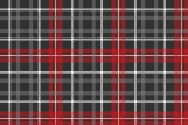 Gri kareli kumaş doku seamless modeli