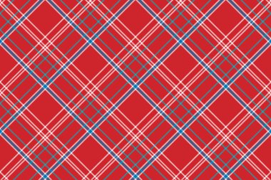 Kırmızı bir arka plan onay kumaş doku seamless modeli