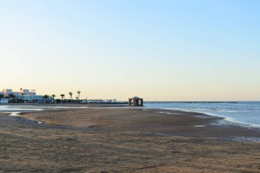 Tropikal plaj çıkım deniz