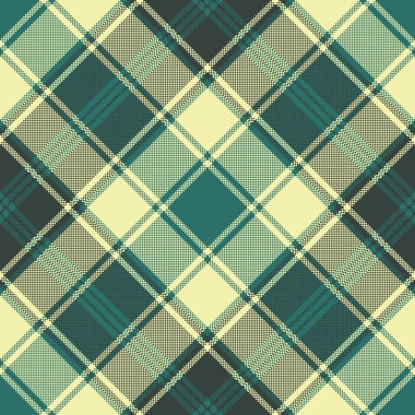 Yeşil Sarı ekose onay piksel seamless modeli