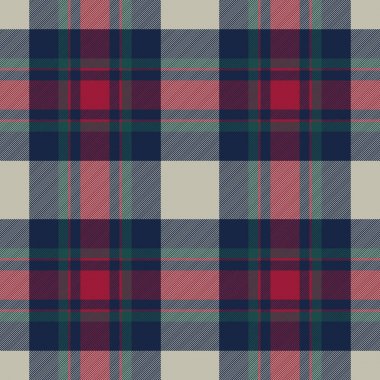 Tartan onay diyagonal kareli kumaş doku sorunsuz