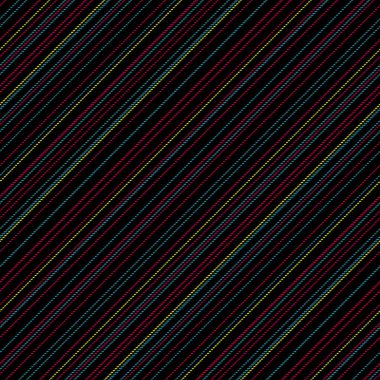 Siyah soyut renkli çizgiler çapraz dokulu arka plan