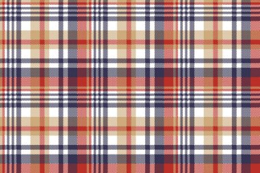 Piksel ekose Tekstil tartan seamless modeli