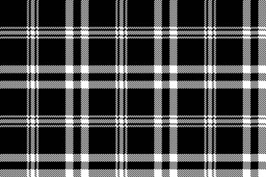 Siyah beyaz basit kontrol ekose seamless modeli