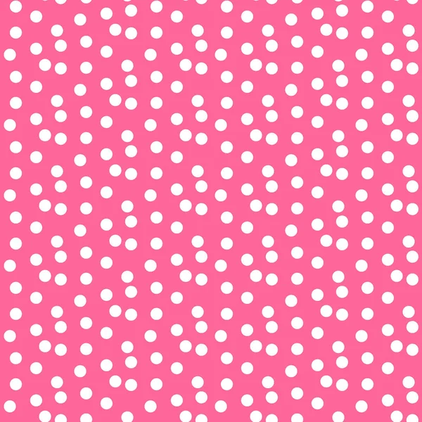 Bebek pembe arka plan dağınık noktaları polka dikişsiz desen