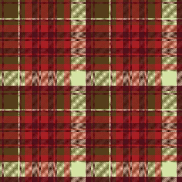 Anglais check plaid texture tissu motif sans couture — Image vectorielle