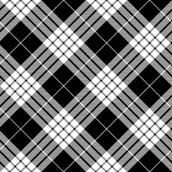 Cameron clan tartán diagonal jacquard patrón sin costuras — Vector de stock