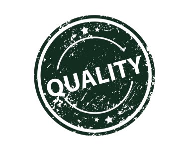 Kaliteli damga vektör dokusu. Lastik klişe damga. Web ya da prin