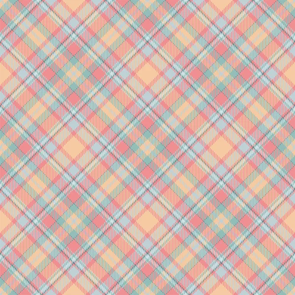 Tartan scotland seamless plaid pattern vector. Retro background — Stock Vector