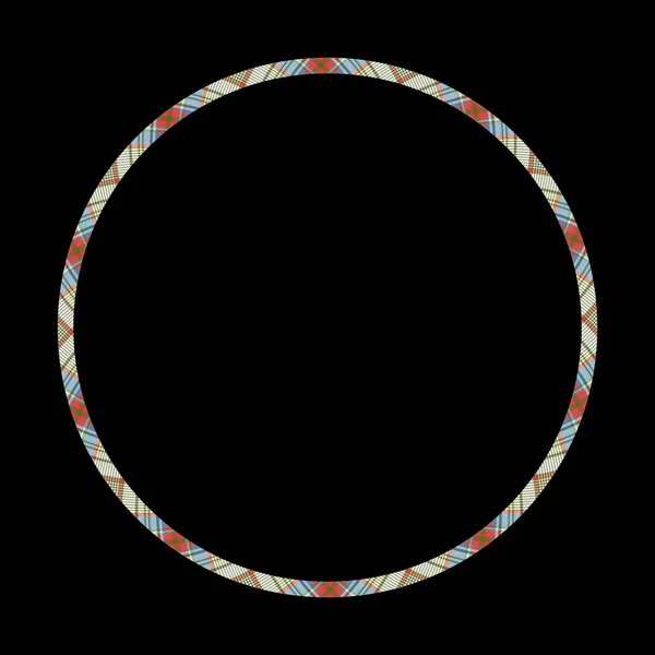 Κυκλικά περιγράμματα και καρέ διάνυσμα. Κυκλικό περίγραμμα μοτίβο γεωμετρικό — Διανυσματικό Αρχείο