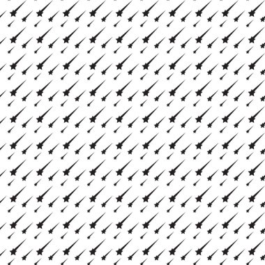 Kusursuz vektör deseni. Geometrik arkaplan dokusu. Siyah ve