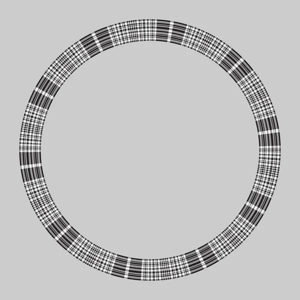 गोल फ्रेम वेक्टर विंटेज पैटर्न डिजाइन टेम्पलेट। सर्किल बोर्डे — स्टॉक वेक्टर