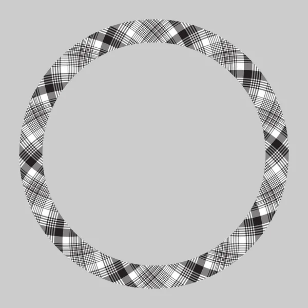 Κυκλικά περιγράμματα και καρέ διάνυσμα. Κυκλικό περίγραμμα μοτίβο γεωμετρικό — Διανυσματικό Αρχείο