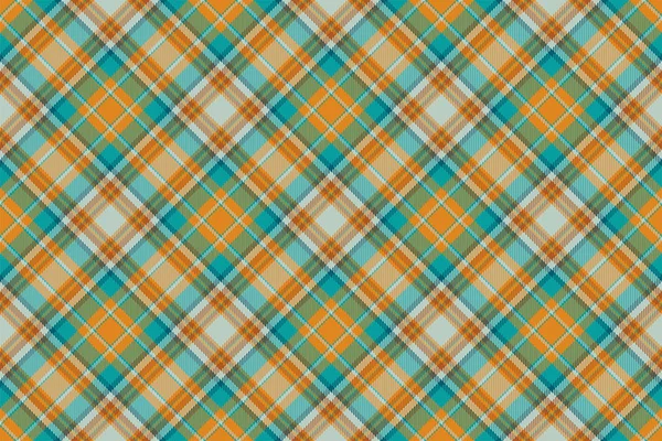 Tartan Scotland nahtlos karierte Muster Vektor. Retro-Hintergrund — Stockvektor