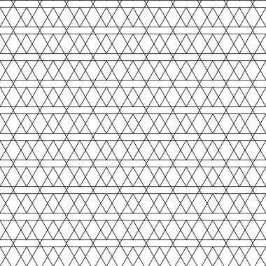 Kusursuz vektör deseni. Geometrik arkaplan dokusu. Siyah ve