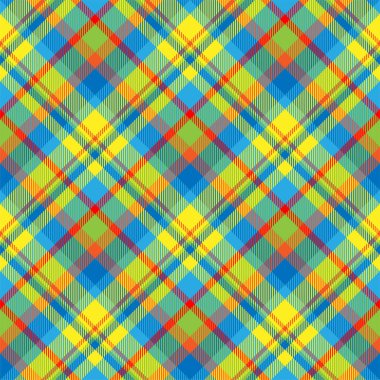 Tartan İskoçya Dikişsiz ekose desen vektör. Retro arka plan 