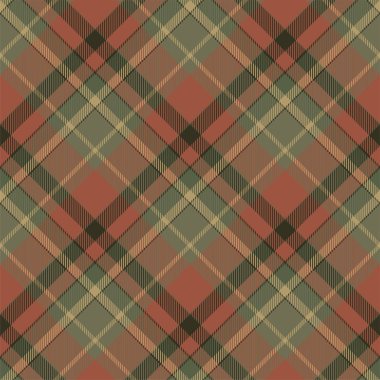 Tartan İskoçya Dikişsiz ekose desen vektör. Retro arka plan 