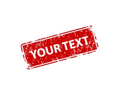damga vektör dokusu. Kauçuk klişe baskı. Web veya baskı tasarımı