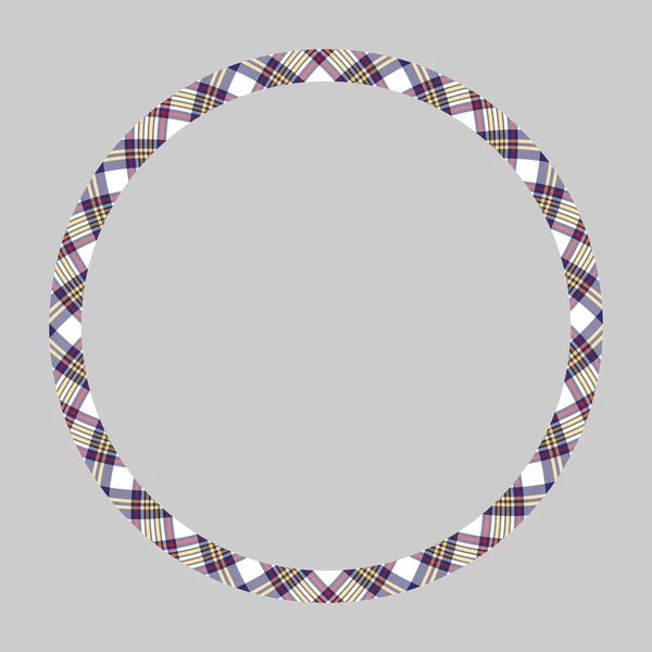 円の境界線とフレームベクトル。丸い境界線パターン幾何学的 — ストックベクタ