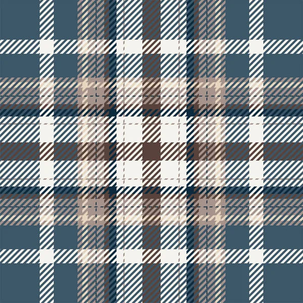 Tartan Scotland nahtlos karierte Muster Vektor. Retro-Hintergrund — Stockvektor