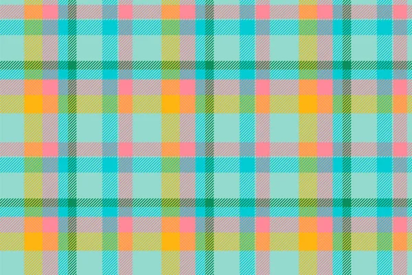 Tartan Scotland nahtlos karierte Muster Vektor. Retro-Hintergrund — Stockvektor