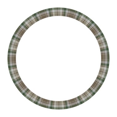 Yuvarlak çerçeve vektör Vintage desen tasarım şablonu. Daire Borde