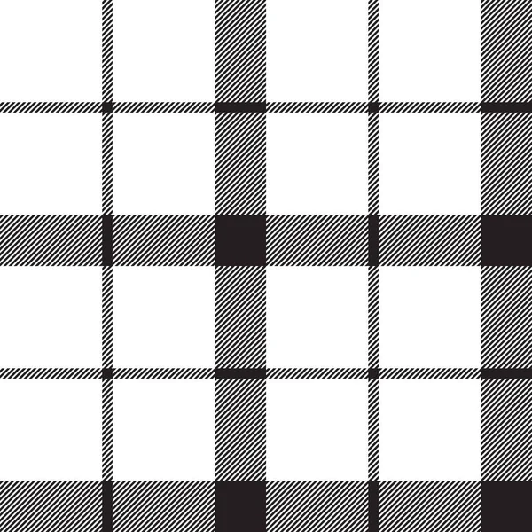 Monochrome classique tartan motif sans couture — Image vectorielle