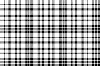 Çapraz siyah beyaz kontrol ekosesiz desen