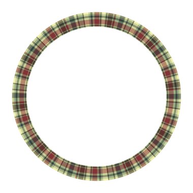 Yuvarlak çerçeve vektör Vintage desen tasarım şablonu. Daire Borde