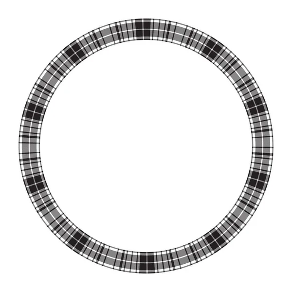 Okrągłe ramki wektor wzór szablonu projektu. Borde koło — Wektor stockowy