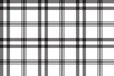 Ekose siyah, beyaz, pürüzsüz desen