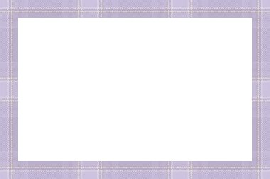 Vintage çerçeve vektörü. İskoç sınır deseni retro tarzı. Tarta