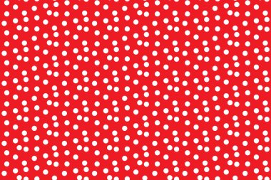 Dağınık nokta kırmızı polka arka plan dikişsiz desen