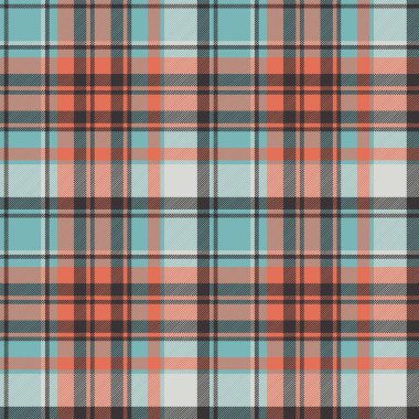 Modern onay ekose kumaş doku seamless modeli