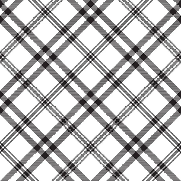 Carreaux noir blanc motif sans couture — Image vectorielle