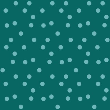 Basit yeşil mavi polka arkaplan pürüzsüz desen