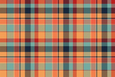 Tartan İskoçya Dikişsiz ekose desen vektör. Retro arka plan 