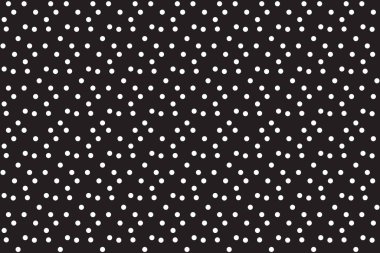 Siyah beyaz polka rastgele noktalar oluşturur.