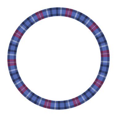 Yuvarlak çerçeve vektör Vintage desen tasarım şablonu. Daire Borde