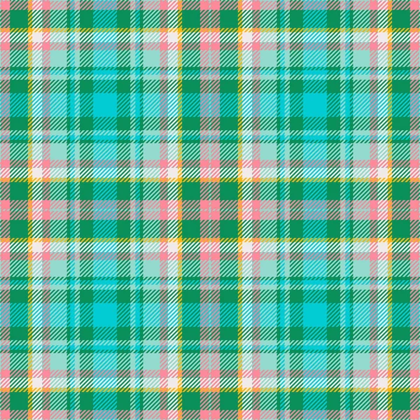 Tartan Szkocja bezszwowe Plaid wektor wzoru. Tło retro — Wektor stockowy