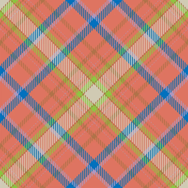 Vetor de padrão xadrez sem costura Tartan scotland. Fundo retro — Vetor de Stock