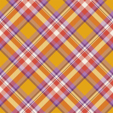 Tartan İskoçya Dikişsiz ekose desen vektör. Retro arka plan 