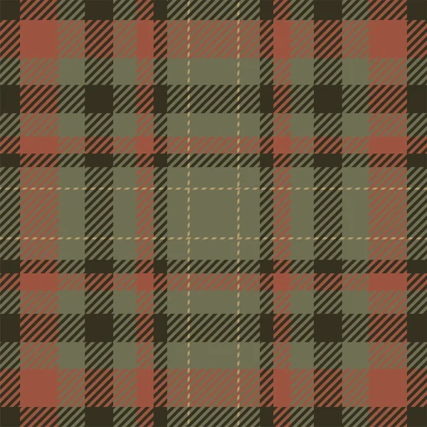 Tartan Szkocja bezszwowe Plaid wektor wzoru. Tło retro — Wektor stockowy