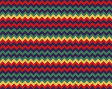 Zigzag deseni pürüzsüz. Zig zag arkaplan rengi. Vektör abstra