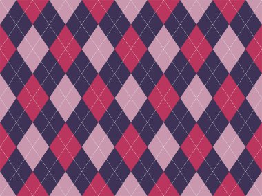 Argyle deseni kusursuz. Kumaş dokusu arka planı. Klasik argi.