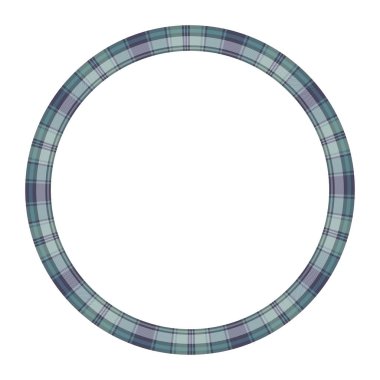 Yuvarlak çerçeve vektör Vintage desen tasarım şablonu. Daire Borde