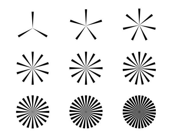 Elemento gráfico que divide el objeto entero en partes. Parte de lo — Archivo Imágenes Vectoriales