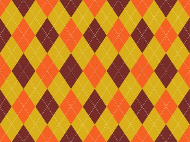 Argyle deseni kusursuz. Kumaş dokusu arka planı. Klasik argill vektör süslemesi.