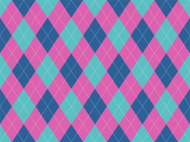 Argyle deseni kusursuz. Kumaş dokusu arka planı. Klasik argill vektör süslemesi.