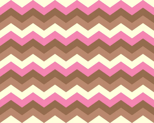 Padrão Zigzag Sem Costura Zig Zag Cor Fundo Design Abstrato — Vetor de Stock